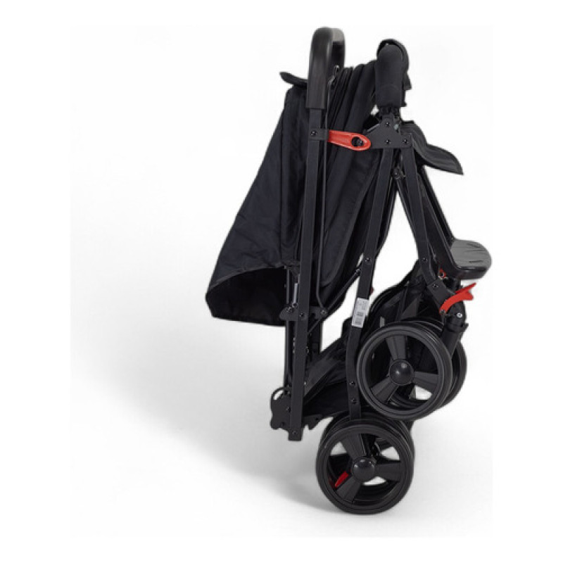 Coche De Paseo Bebesit Roma Plegable Con Manillar Reversible Negro Negro