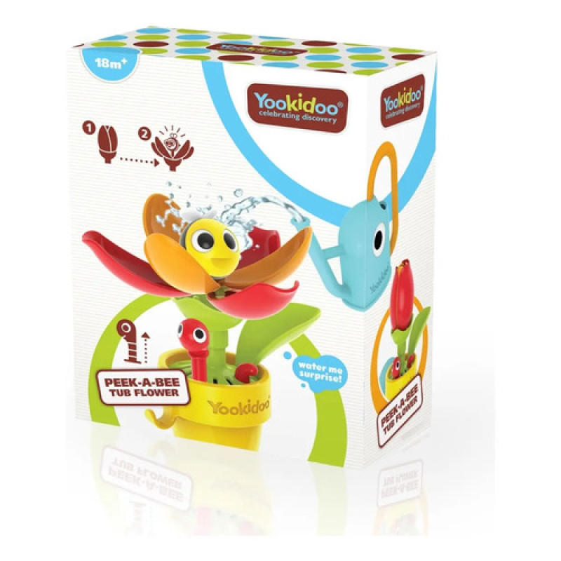Juguete De Baño Interactivo Maceta De Jardín Yookidoo