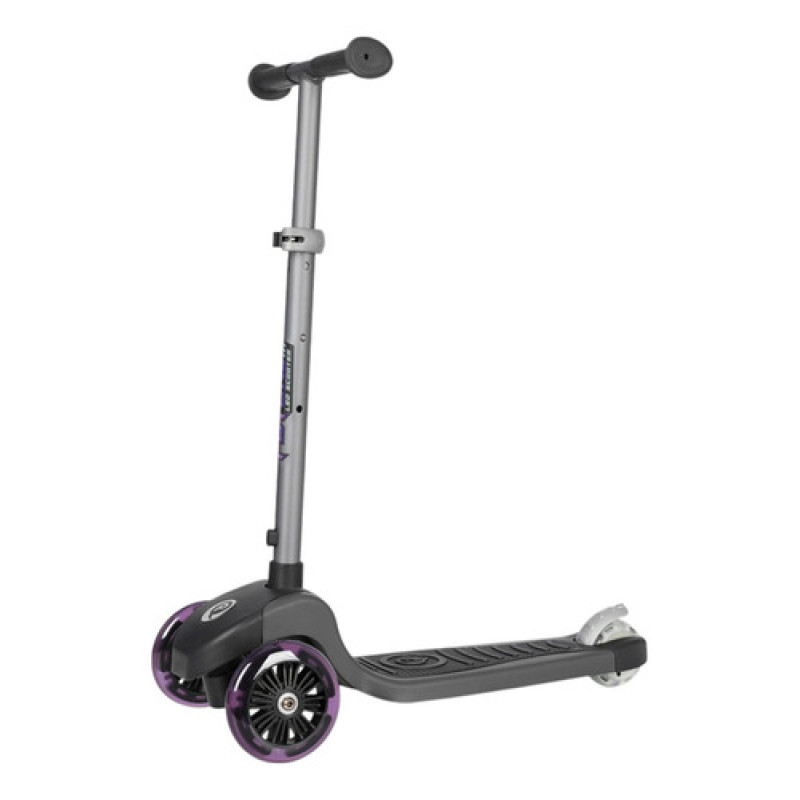 Monopatin Future Eco C/luces Deluxe Qplay Lila
