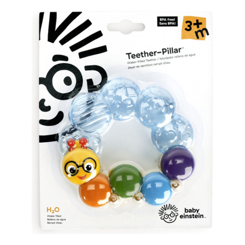 Mordillo Agua Enfriamiento Baby Einstein Teether-pillar 3m+