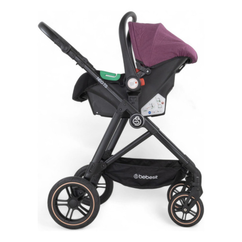 Coche Bebé Ts I-size Bebesit Neo Filtro Uv50 3en1
