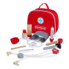 Maletín De Doctor De Madera Edufun Juego Infantil Rojo