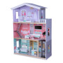 Casita De Muñecas Doll House Extra Grande Con Accesorios Violeta