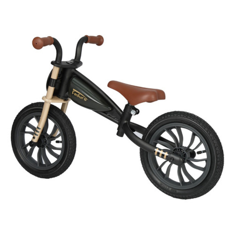 Bicicleta Sin Pedales Qplay Feduro Rodado 12 Dorado