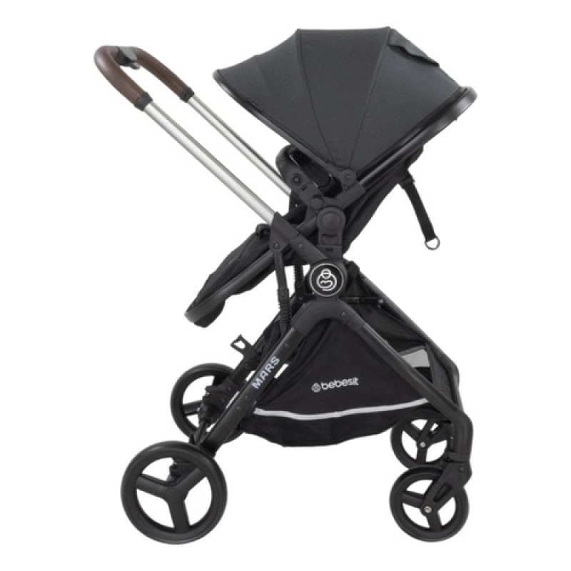 Coche Moisés 3en1 Travel System Cubrepies Bebesit Mars Uv50+