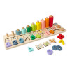 Juego De Mesa De Números Y Encastre Edufun
