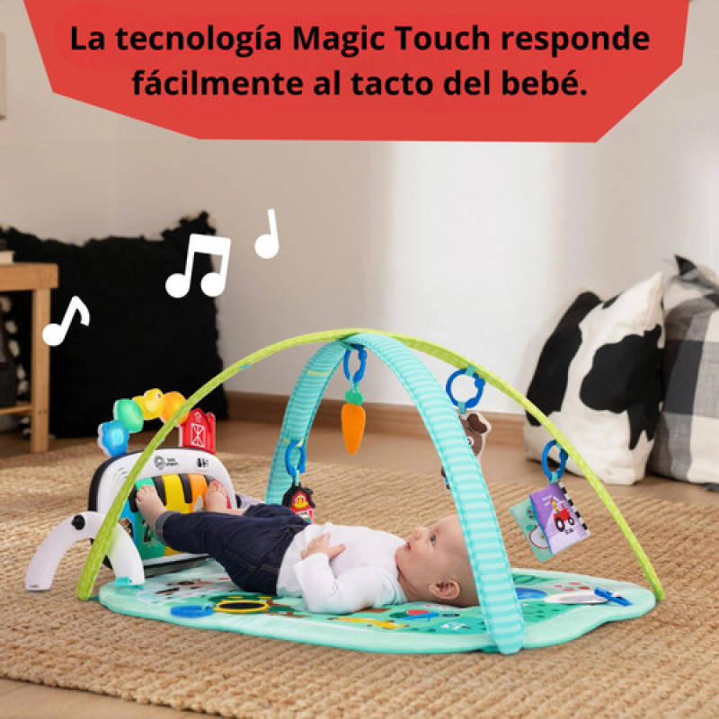 Gimnasio Piano & Drum 4en1 Farm Explorers Baby Eintein