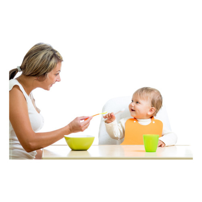 Plato Nuvita Easy Eating Anillo De Agarre Color Rosa