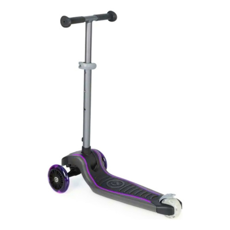 Monopatin Future Eco C/luces Deluxe Qplay Lila