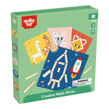 Juego De Palitos De Madera Tooky Toy