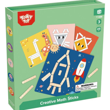 Juego De Palitos De Madera Tooky Toy