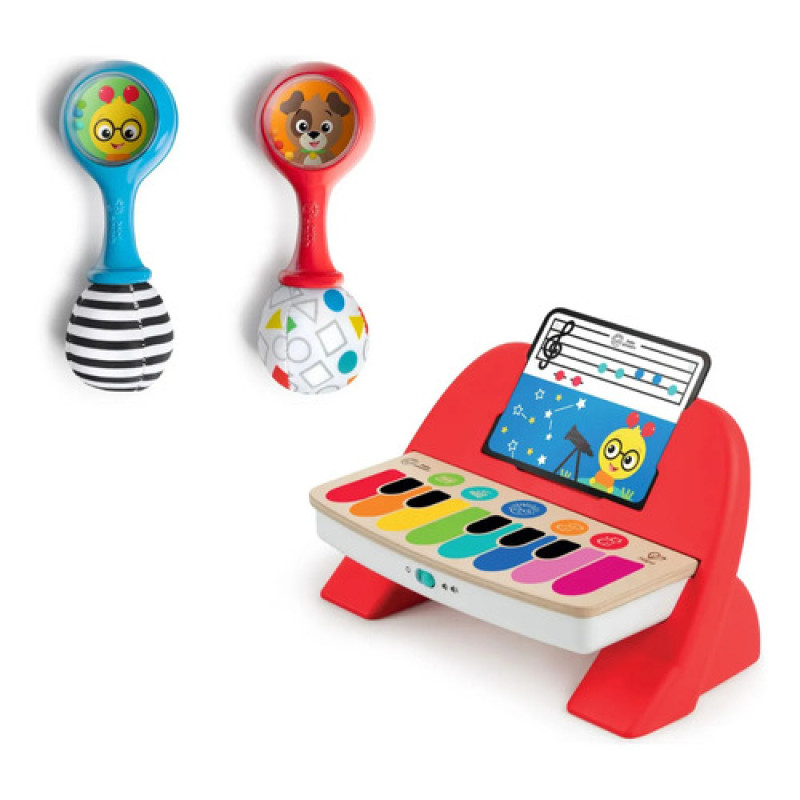 Set Musical Piano Y Sonajeros Magic Baby Einstein