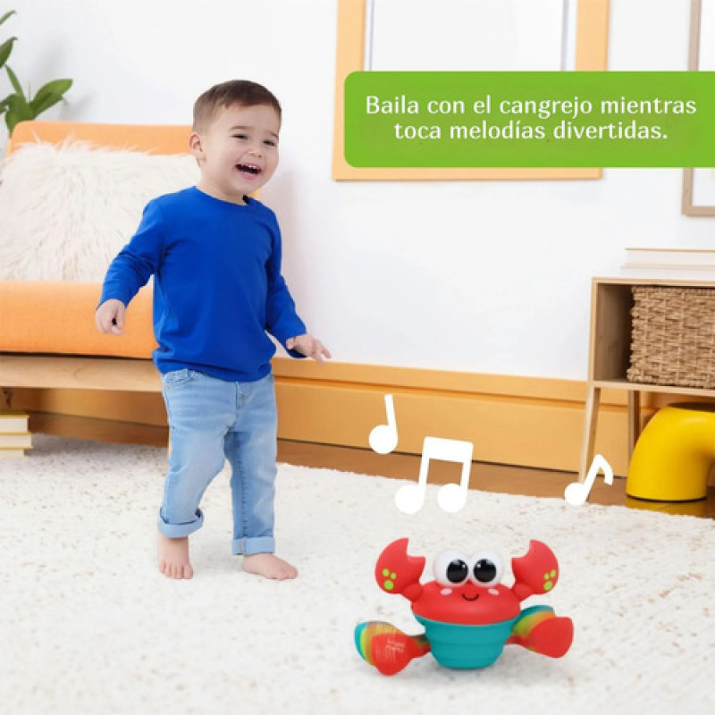 Cangrejo Musical Rockin Crawling Crab Bright Starts