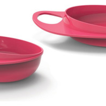 Set Plato Y Bowl Bebé Apto Microondas Libre Bpa