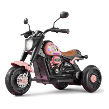 Moto Infantil A Bateria 6v Con Luces Y Sonido Bebesit
