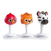 Set De Sonajeros Con Ventosa Baby Einstein Multicolor Animales