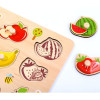Puzzle Encastre Frutas Tooky Toy
