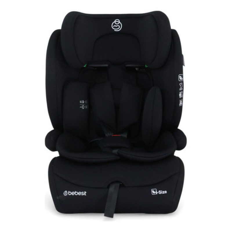 Booster I-size Bebesit R129, Instalación Isofix + Top Tether