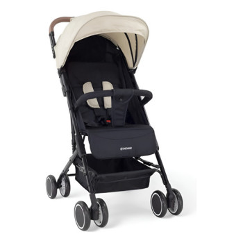 Coche De Paseo Bebesit Sprint Beige Con Chasis Color Negro