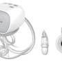 Extractor De Leche Portatil + Control Y Aspirador Bebesit