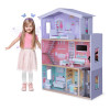 Casita De Muñecas Doll House Extra Grande Con Accesorios Violeta