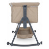 Cuna Colecho Mecedora 2en1 Con Mosquitero Bebesit Beige Liso Beige