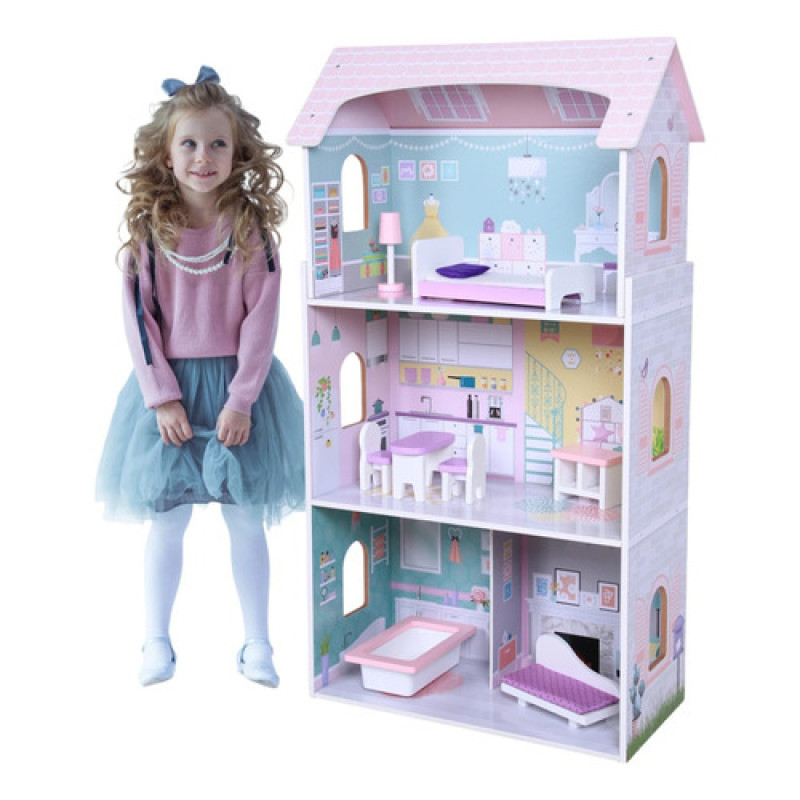Casa De Muñecas De Madera Annas Doll House