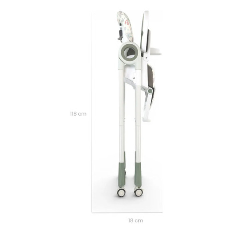 Silla De Comer Bebé Essen Plegable 7 Alturas Bebesit