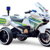Moto A Batería Policía Bebesit 6v Luces Led Y Música 50kg