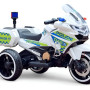 Moto A Batería Policía Bebesit 6v Luces Led Y Música 50kg