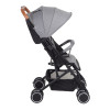 Coche De Paseo Bebesit Sprint Gris Con Chasis Color Negro