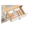 Cocina De Madera Con Accesorios Y Reloj Bebesit Edufun