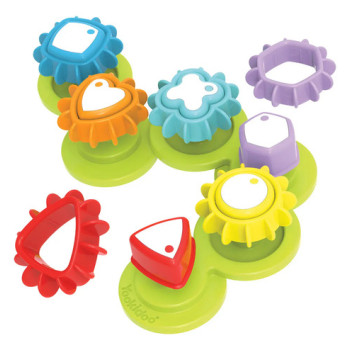 Juego Encastre De Formas Y Engranajes Shape N Spin Yookidoo