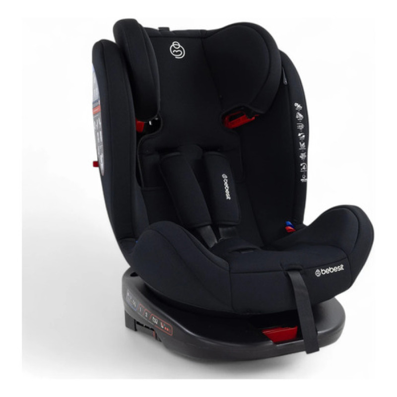 Butaca De Auto Saturn Giro 360º 0 A 36 Kg Isofix Bebesit
