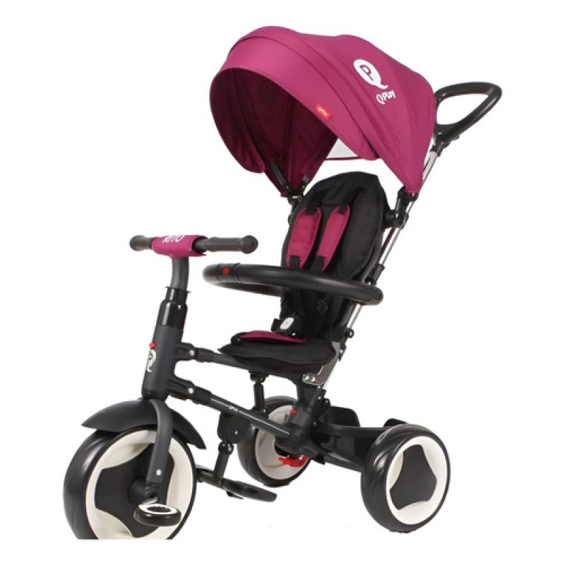 Triciclo Rito Plegable Qplay By Bebesit Color Gris