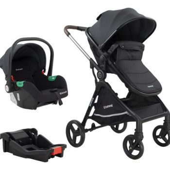 Coche Moisés 3en1 Travel System Cubrepies Bebesit Mars Uv50+